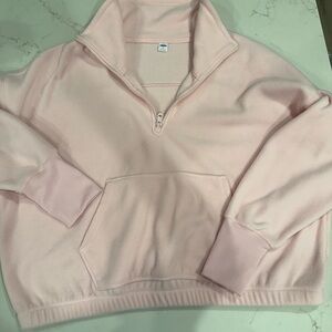 Old Navy Light Pink Fleece Pullover